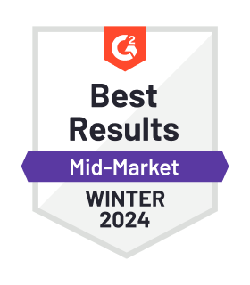 G2 Best mid market winter 2024